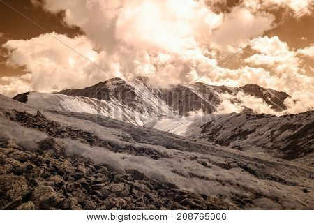 Mountain Panorama View From Volovec In Slovakia
