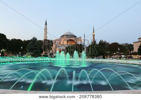 Hagia Sophia Museum In Istanbul