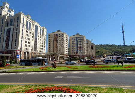 Almaty -  Dostyk Avenue