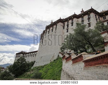 Potala Palace In Lhasa, Tibet Region