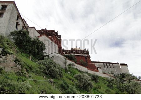 Potala Palace In Lhasa, Tibet Region
