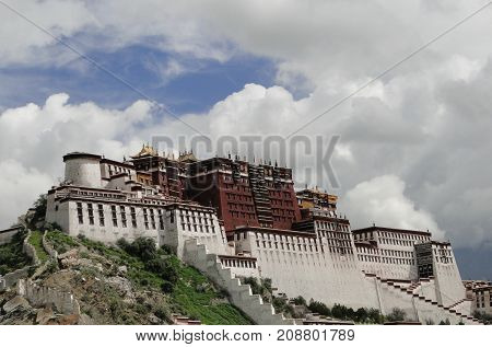 Potala Palace In Lhasa, Tibet Region