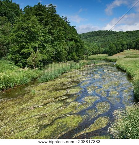 Landscape of Eifel area close to Bitburg, Germany, Europe