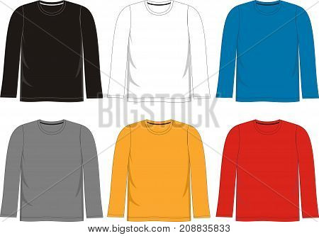 T Shirt Template 11.eps