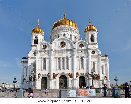Katedrála Krista Spasitele, Moskva, Rusko