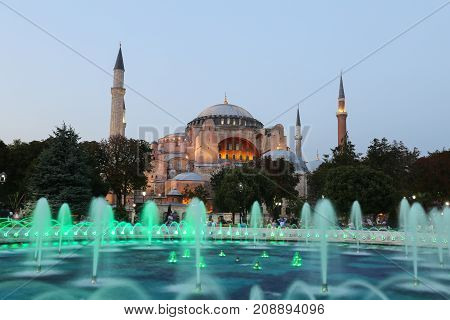 Hagia Sophia Museum In Istanbul