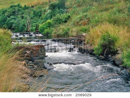 Fluss-Szene