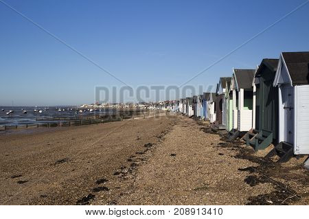 Thorpe Bay Beach near Southend-on-Sea Essex England