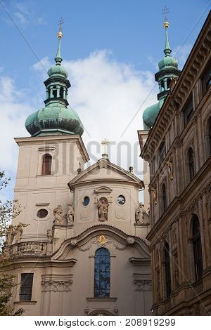 Church of St. Gall. Prague. Сzech Republic.