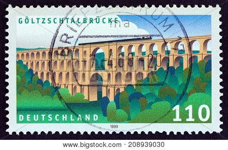 GERMANY - CIRCA 1999: A stamp printed in Germany from the 