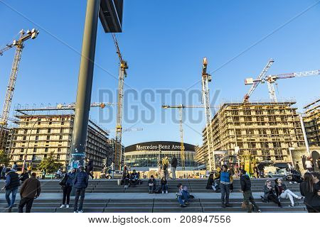 Mercedes Benz Arena In Berlin, Germany