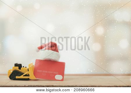 Christmas Shopping Idea Concept Background.