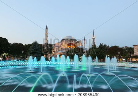 Hagia Sophia Museum In Istanbul