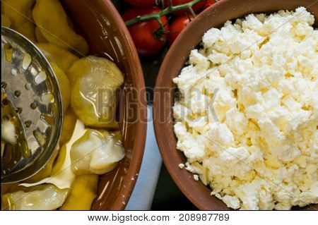 Serving culinary kitchen countryside handmade restaurant food cook traditional background