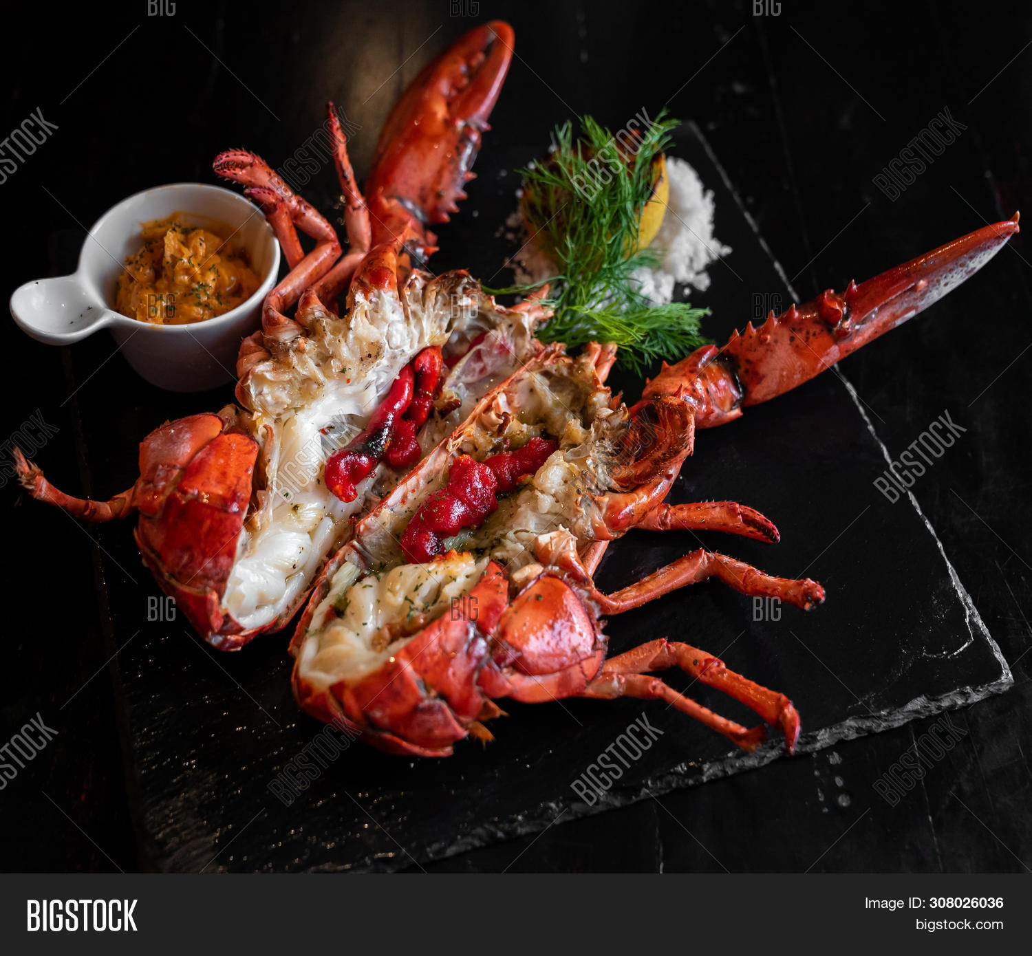 Grilled Boston Lobster Image & Photo (Free Trial) Bigstock