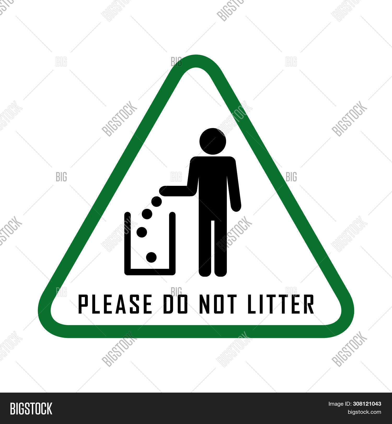 Do Not Litter, Sign. Image & Photo (Free Trial) Bigstock
