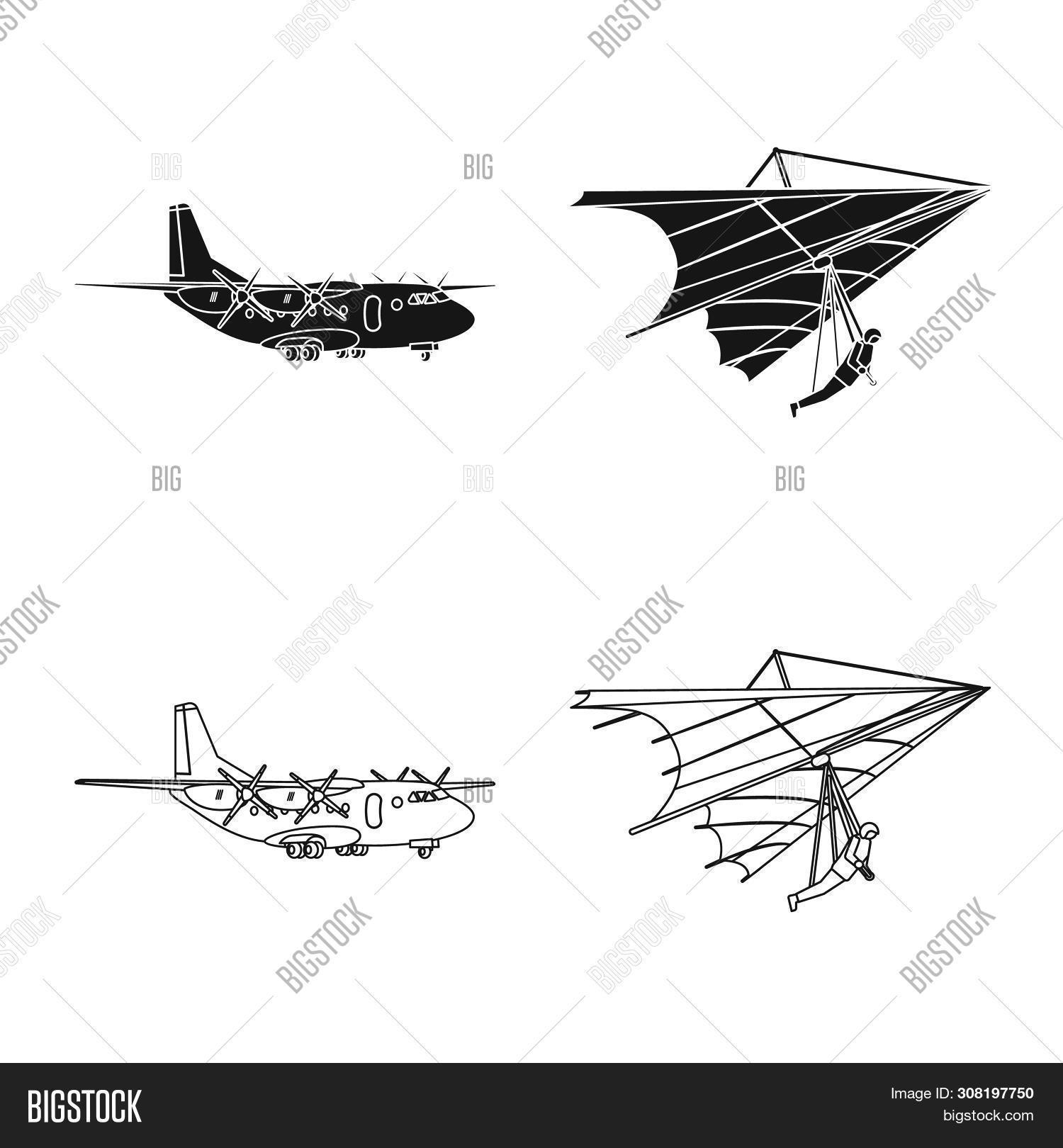 Bitmap Design Plane Image & Photo (Free Trial) | Bigstock