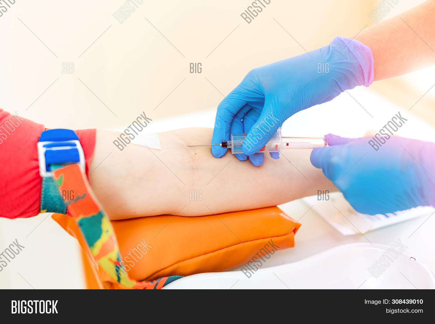 Nurse Pricking Needle Image & Photo (Free Trial) Bigstock