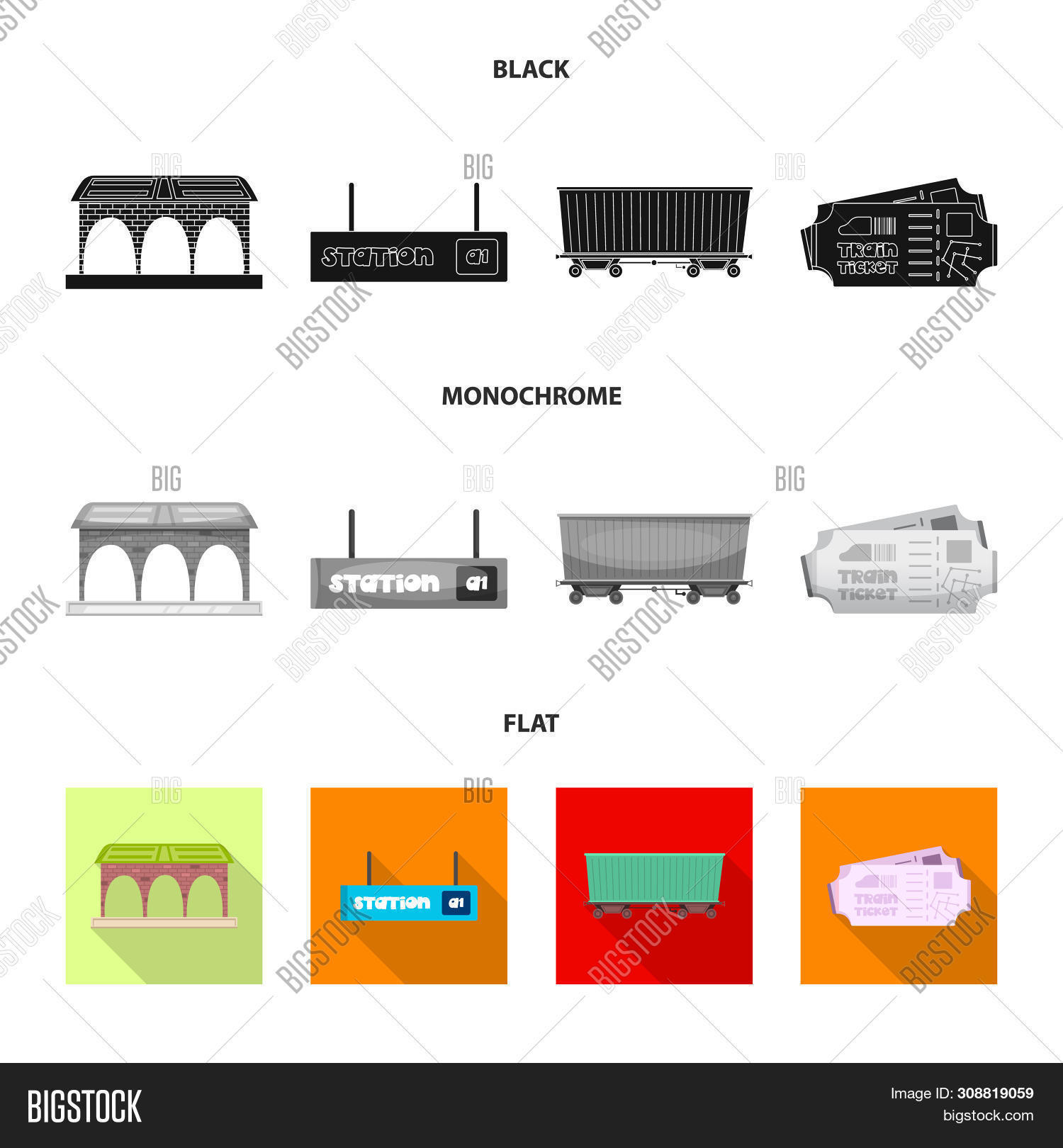 Bitmap Design Train Image & Photo (Free Trial) | Bigstock
