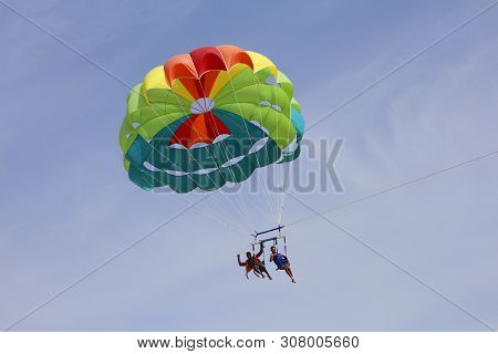 Parasales - Water Parachutes For Outdoor Activities. Bright Colours.