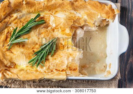 Chicken Pie With Philo