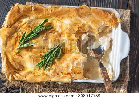Chicken Pie With Philo