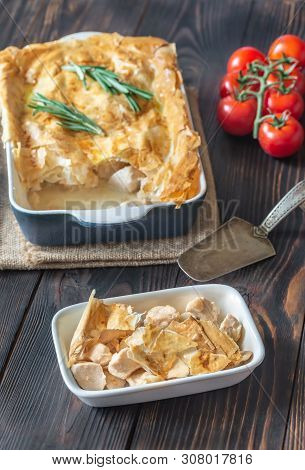 Chicken Pie With Philo