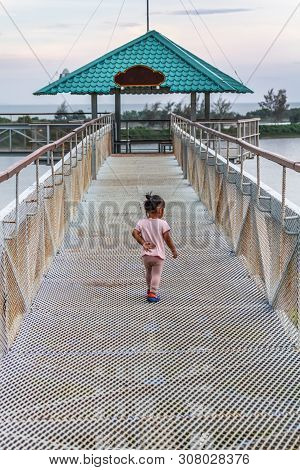 The Trail To The Skywalk - Pattani, Thailand