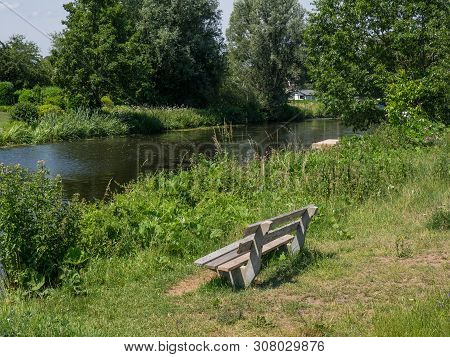 summer in the small City of ulf in the netherlands