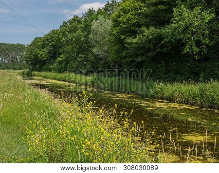summer in a small village in the netherlands