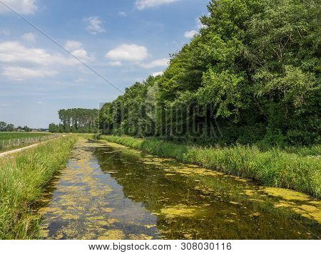summer in a small village in the netherlands
