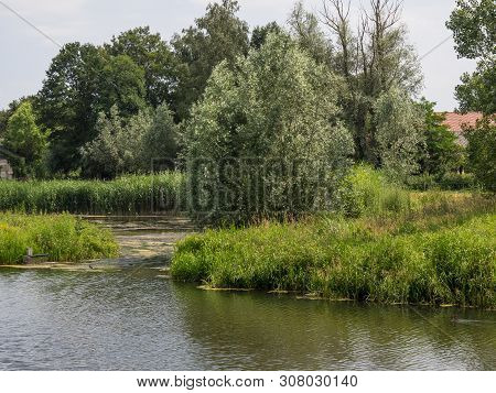 summer in a small village in the netherlands