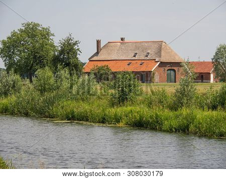 summer in the small City of ulf in the netherlands