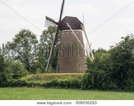 summer in a small village in the netherlands