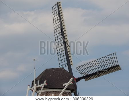 summer in a small village in the netherlands