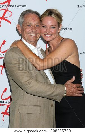 LOS ANGELES - JUN 23:  Jim Case, Sharon Case at the Young and The Restless Fan Club Luncheon at the Marriott Burbank Convention Center on June 23, 2019 in Burbank, CA