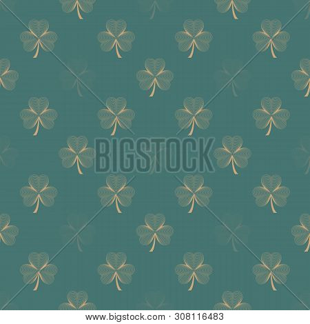 St. Patrick's Day Vector Seamless Pattern