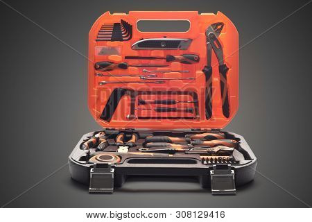 The Tool Box Isolated On White Background