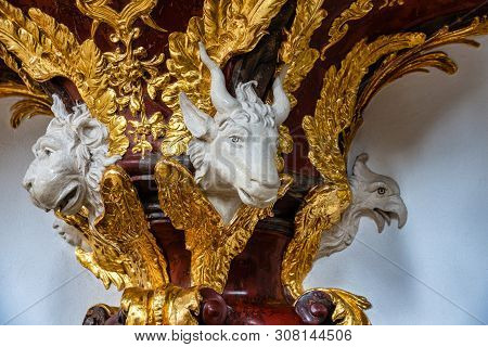 Basilica Of Goessweinstein In Upper Franconia, Bavaria In Germany