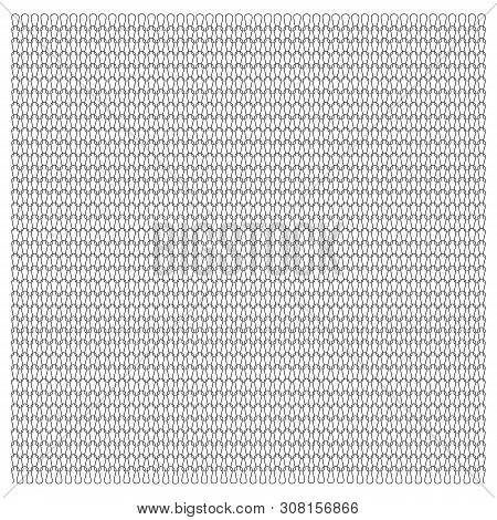 Texture Of Knitted Fabric. Stockinet, Knitted Weave Smooth.