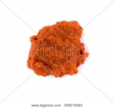 Ajvar Or Pindjur Orange Vegetable Spread Made From Bell Peppers