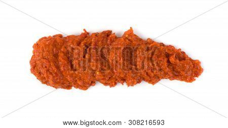 Ajvar Or Pindjur Orange Vegetable Spread Made From Bell Peppers