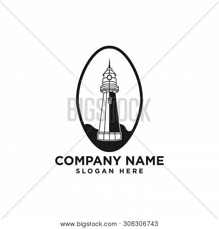 Lighthouse On Icon Isolated On White Background From Travelling Collection. Lighthouse On Icon Trend