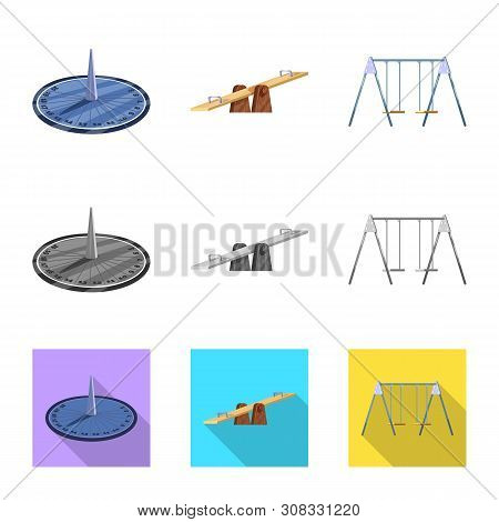 Vector Design Of Urban And Street Symbol. Collection Of Urban And Relaxation Stock Vector Illustrati