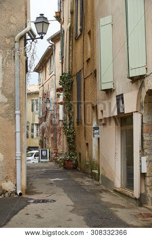 Mougins, France - April 03, 2019: Mougins Is A Commune In Southeastern France That Is A Great Place 