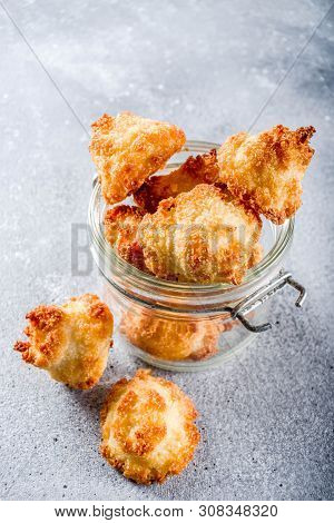 French Coconut Cookies Congolais