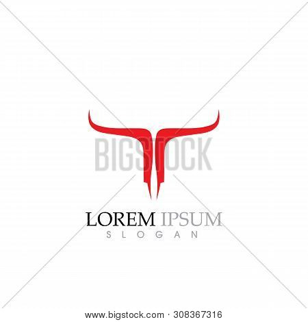 Cow Logo Template Vector Icon