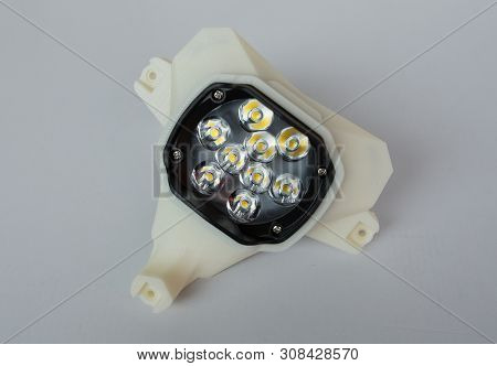 Bike Led Lamp 3d Printer Selfmade For Motobike Night Drive