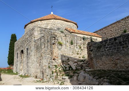 Klis, Croatia - Juny 12, 2019: Near Split The Klis Fortress
