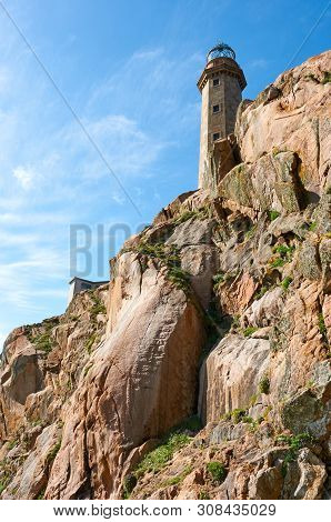 The Lighthouse Of Cabo Vilan, At The Coast Of Death, Galcia, Spain